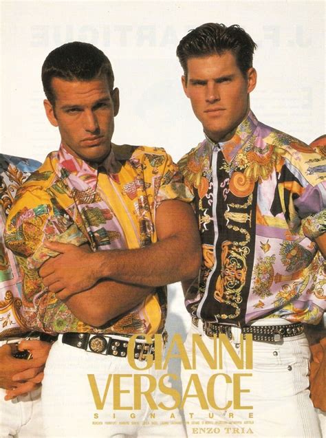 versace uomo anni 90|gianni versace 90s.